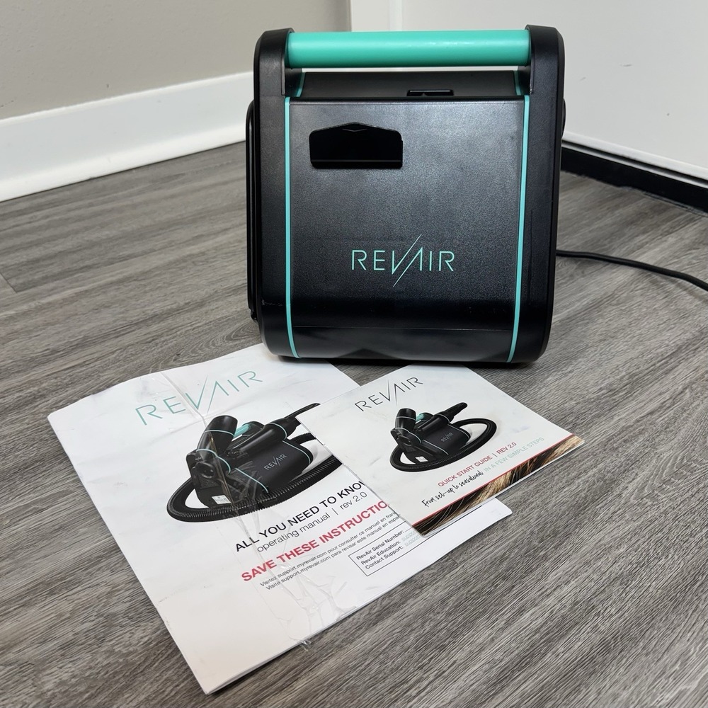 RevAir Reverse Air Hair Dryer System RA90001 Motor Body ONLY - Working